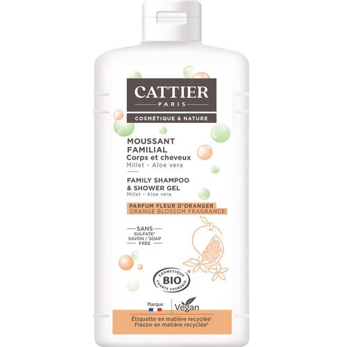 GEL DE DUCHA Y CHAMPU FAMILIAR S/S 500ml