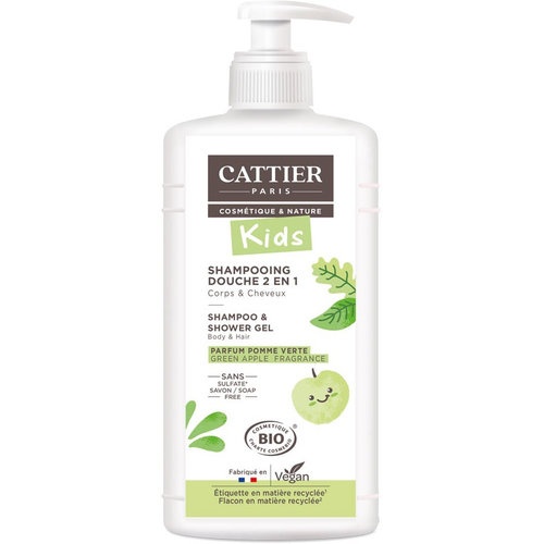 CHAMPU Y GEL DE DUCHA MANZANA VERDE 500ml