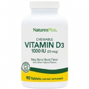 VITAMINA D3 1000 IU 90 comp masticables