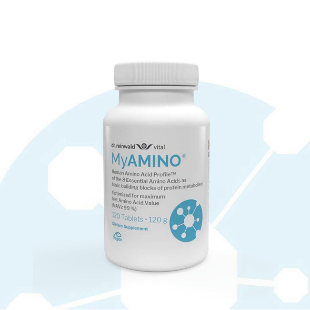 Activador natural de la síntesis proteicacorporal: MyAMINO