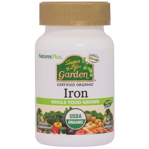 GARDEN HIERRO 18 mg 30 caps