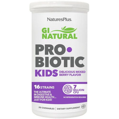 GI NATURAL PROBIOTIC KIDS 30 comp. mastic.